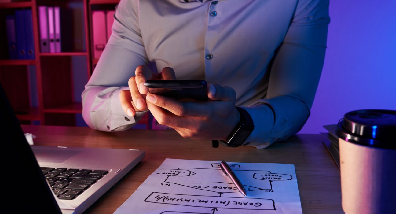 An AI-powered content creation interface generating blog posts, social media captions, and marketing copy, symbolizing enhanced marketing with AI writing tools